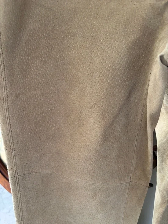 Vintage Suede Lace-Up Bootcut Festival Pants - Picture 5 of 12